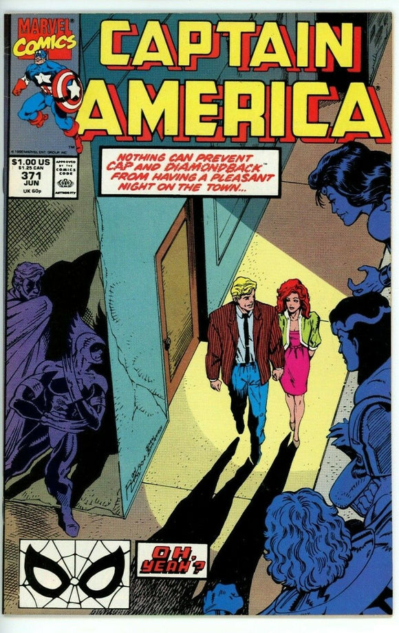 Captain America #371 (1968) - 6.5 FN+ *Cap's Night Out*