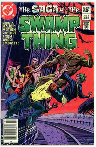 Swamp Thing #3 (1982) - 6.5 FN+ *A Town Has Turned To Blood*