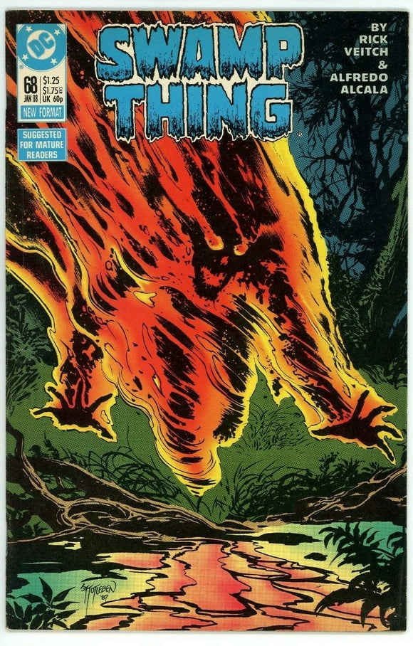 Swamp Thing #68 (1982) - 7.0 FN/VF *Reflections in a Golden Eye*