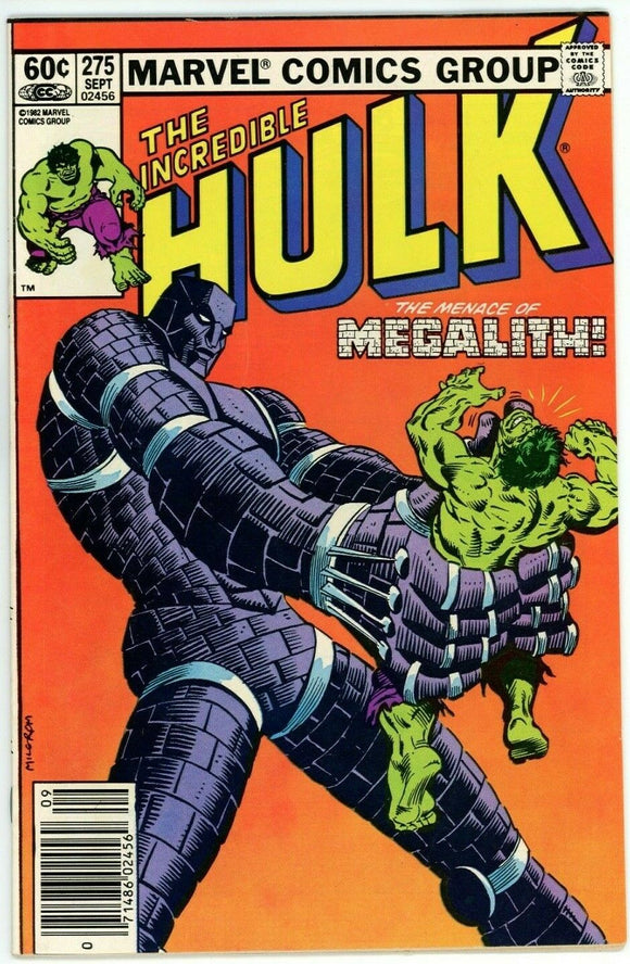 Incredible Hulk #275 (1962) - 6.5 FN+ *Call Him... Megalith*