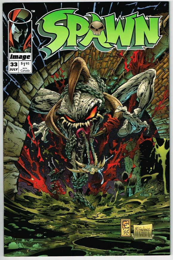 Spawn #33 (1992) - 9.2 NM- *Shadows/Violator*