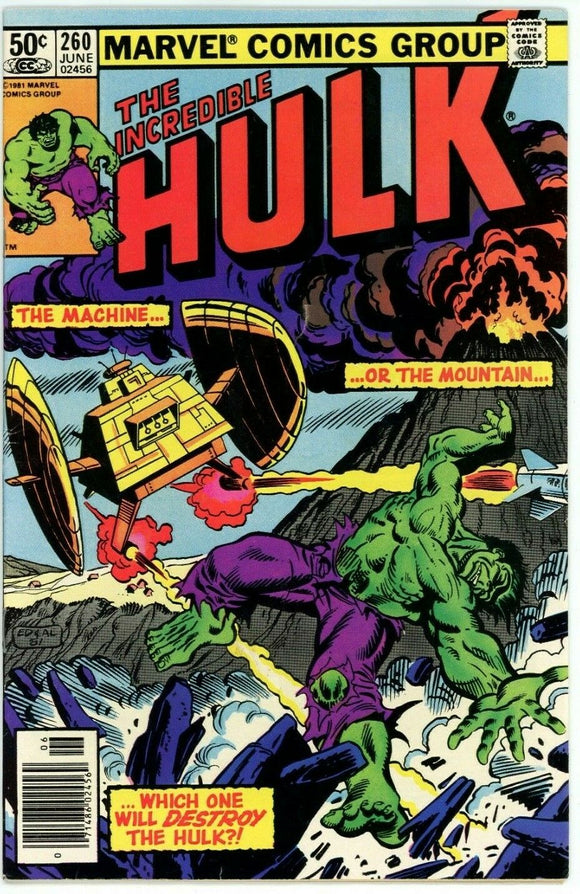 Incredible Hulk #260 (1962) - 6.5 FN+ *Sunset of the Samurai*