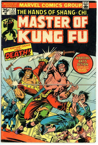 Master of Kung Fu #22 (1974) - 6.0 FN *Season of Vengeance*