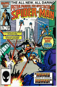 Spectacular Spider-Man #118 (1976) - 9.2 NM- *Classic Story/Great Mike Zeck Art*