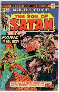 Marvel Spotlight #21 (1971) - 5.0 VG/FN *Son of Satan/Mourning At Dawn*