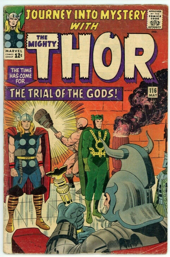 Thor #116 (1962) - 2.0 GD *Trial of the Gods* Journey Into Mystery