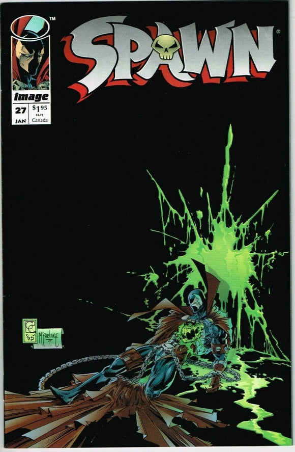 Spawn #27 (1992) - 9.4 NM *1st Appearance Curse*