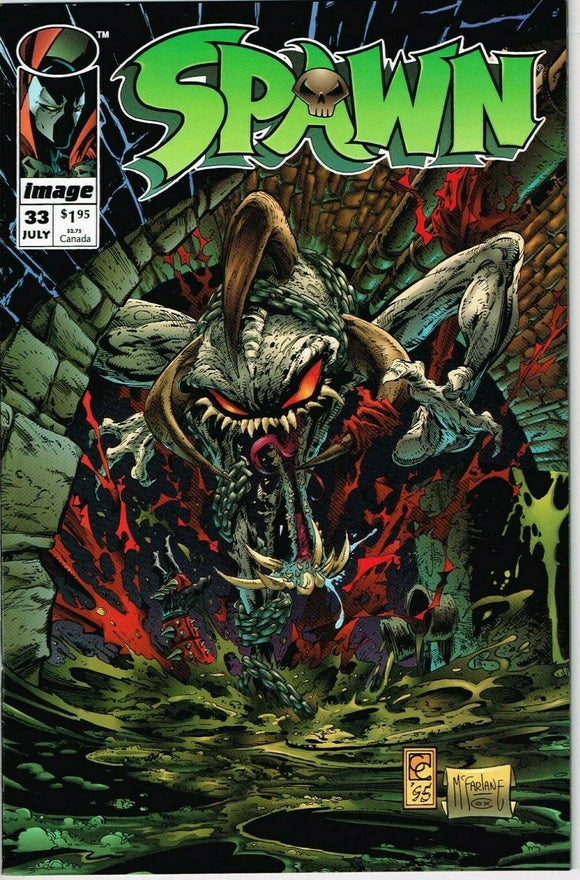 Spawn #33 (1992) - 8.0 VF *Shadows/Violator*