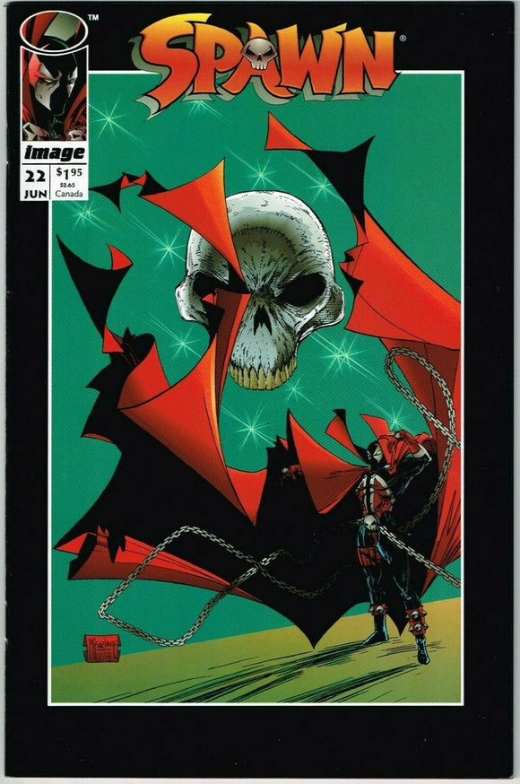 Spawn #22 (1992) - 8.5 VF+ *The Hunt Part 2*