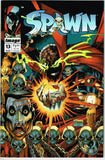 Spawn #13 (1992) - 9.2 NM- *Flashback/Walt Simonson Poster*