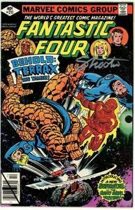 Fantastic Four #211 (1962) - 9.0 VF/NM *1st App Terrax* Jim Shooter Auto