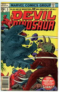 Devil Dinosaur #3 (1970) - 7.0 FN/VF *Giant*