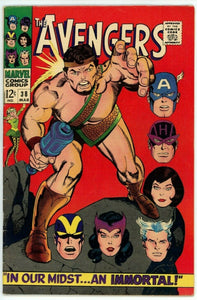 Avengers #38 (1963) - 6.5 FN+ *Hercules Cover* Nice Gloss