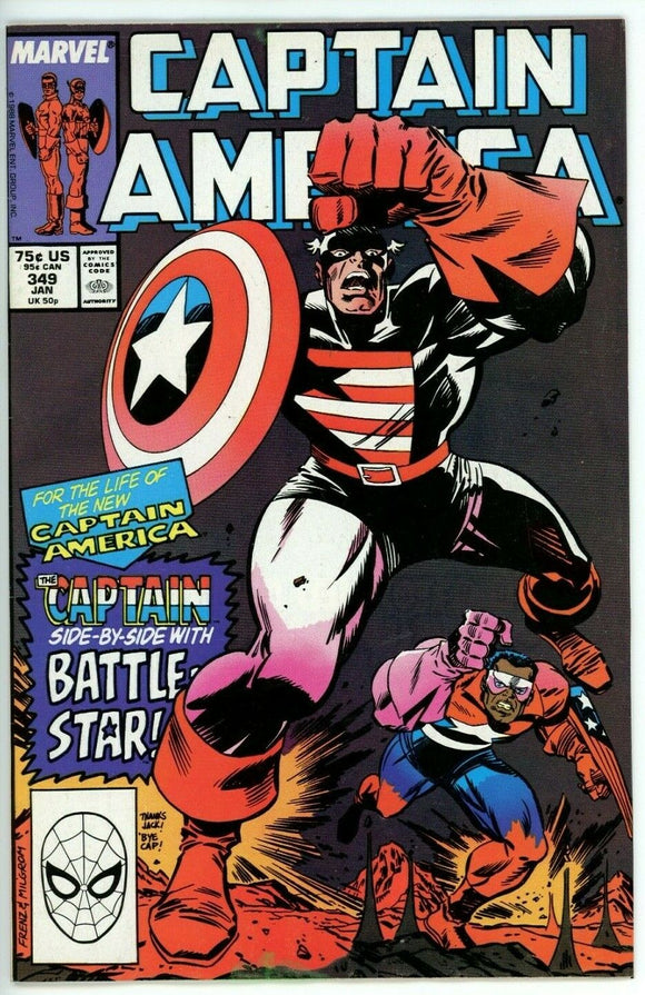 Captain America #349 (1968) - 7.0 FN/VF *Ice Cap*