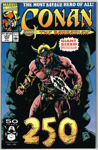 Conan the Barbarian #250 (1970) - 8.0 VF *Giant Size Anniversary*