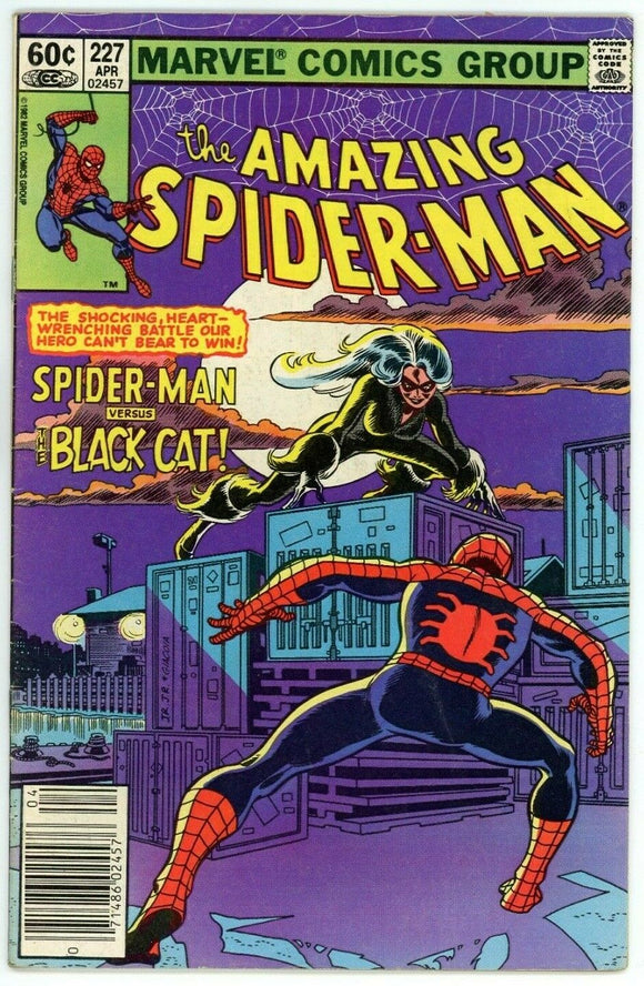 Amazing Spider Man #227 (1963) - 6.0 FN *Black Cat Returns/Goin' Straight*