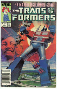 Transformers #1 (1984) - 4.5 VG+ *1st App Transformers* 1st Print/Newsstand