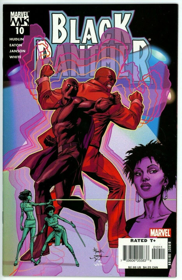 Black Panther #10 (2005) - 9.0 VF/NM *Two the Hard Way*