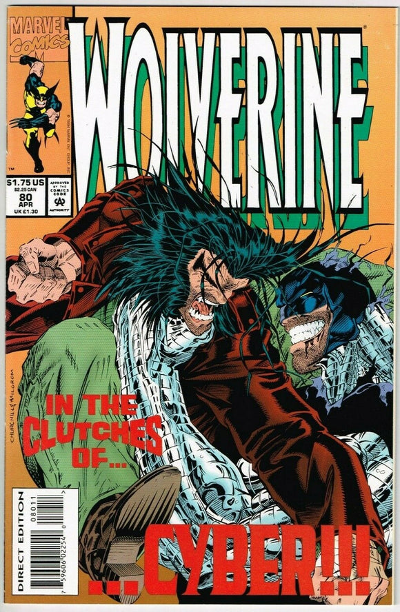 Wolverine #80 (1988) - 9.0 VF/NM *In the Forest of the Night*