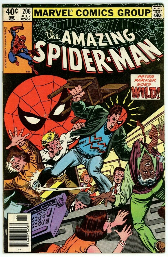 Amazing Spider Man #206 (1963) - 6.0 FN *A Method In His Madness/Byrne Art