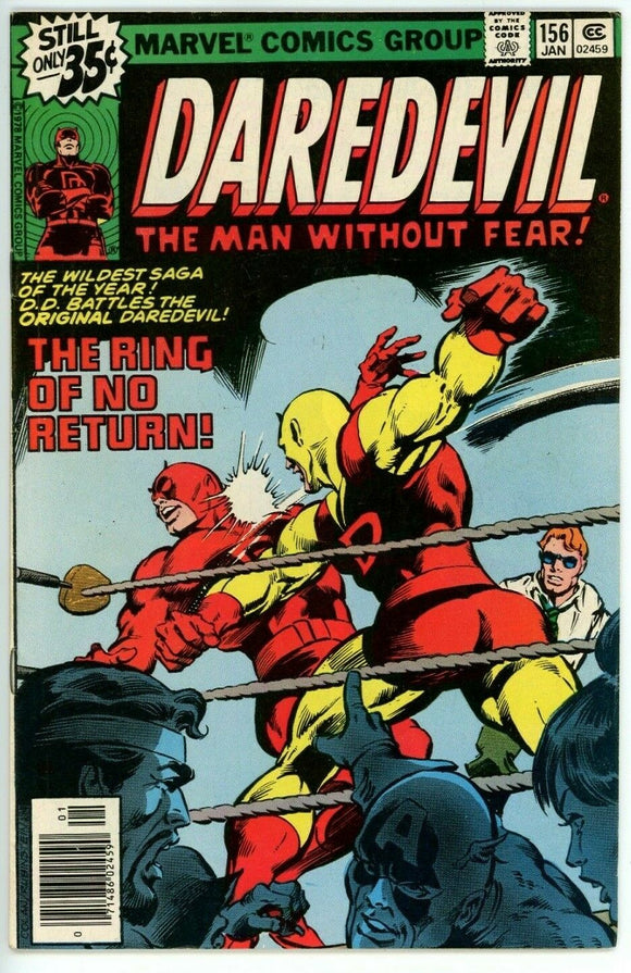 Daredevil #156 (1964) - 7.0 FN/VF *Great Daredevil Vs Daredevil Cover*