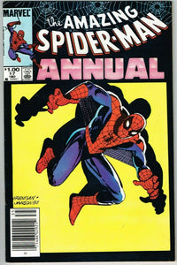 Amazing Spiderman Annual #17 (1963) - 8.5 VF+ *Heroes and Villains* Newsstand