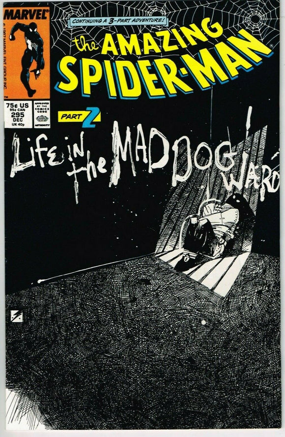 Amazing Spider Man #295 (1963) - 9.2 NM- *Mad Dogs/Sienkiewicz*