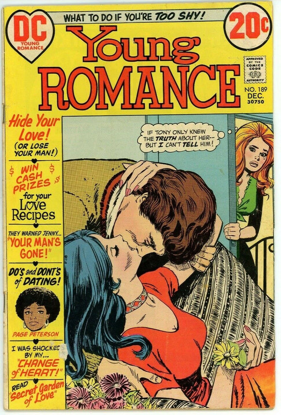 Young Romance #189 (1963) - 4.0 VG Jay Scott Pike Cover* DC Romance