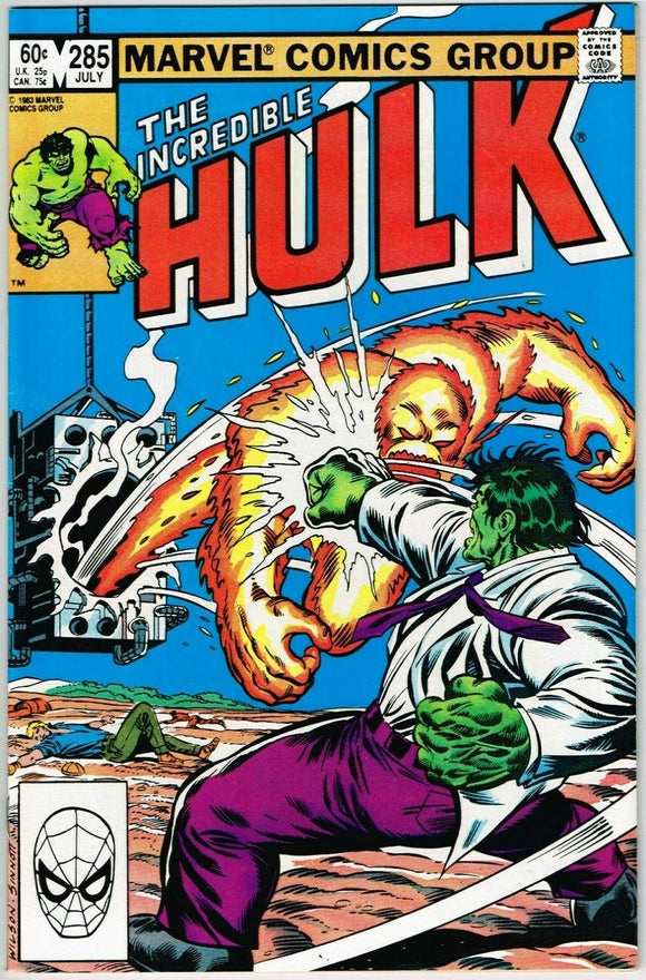 Incredible Hulk #285 (1962) - 9.2 NM- *Scott Lang/Zzzax*