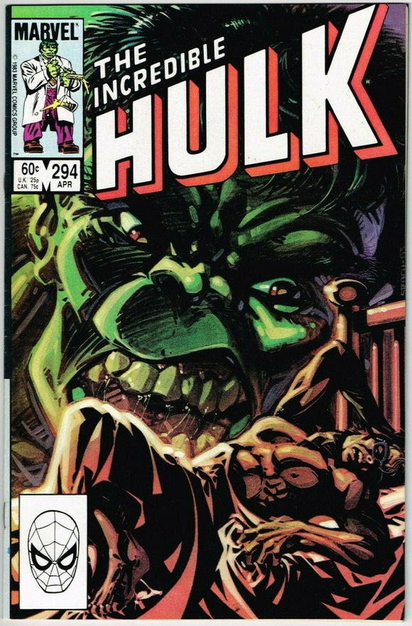 Incredible Hulk #294 (1962) - 9.2 NM- *Great Steacy Cover*