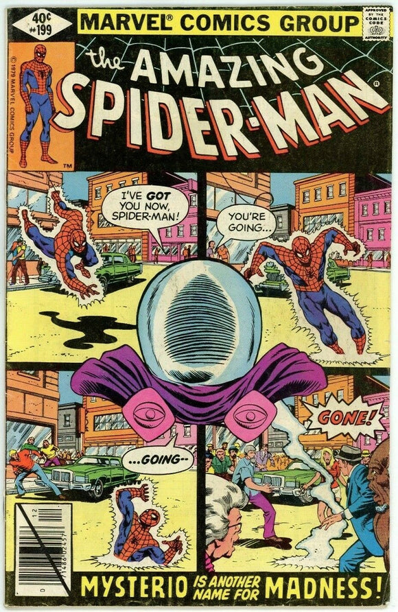 Amazing Spider Man #199 (1963) - 4.0 VG *Now You See Me! Now You Die/Mysterio*