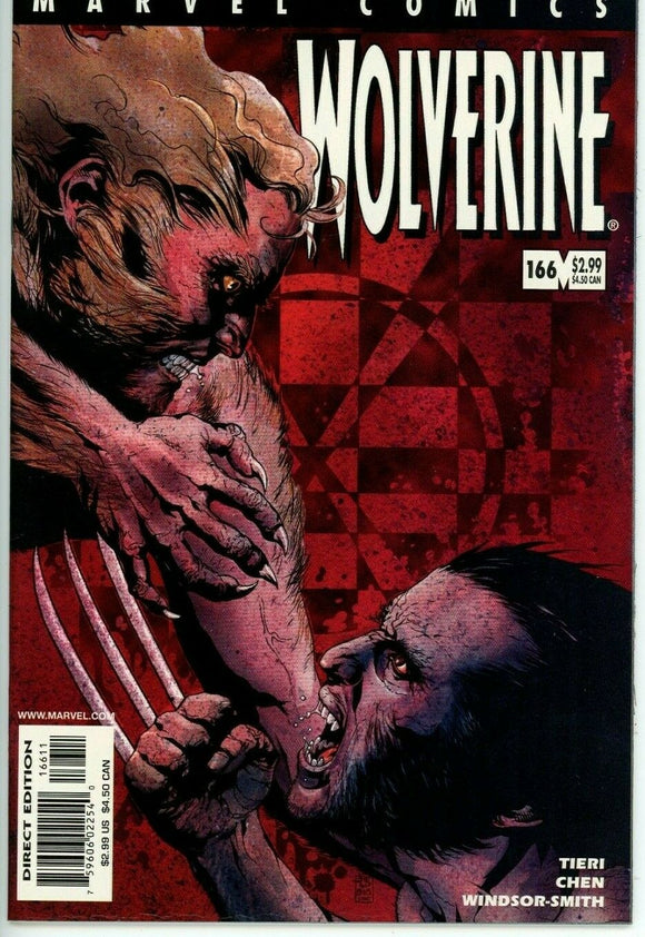 Wolverine #166 (1988) - 9.8 NM/MT *Sabretooth/1st Appearance Director*