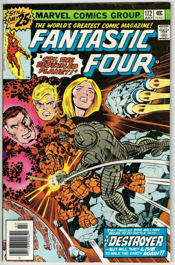 Fantastic Four #172 (1962) - 6.0 FN *Cry, The Bedeviled Plant*