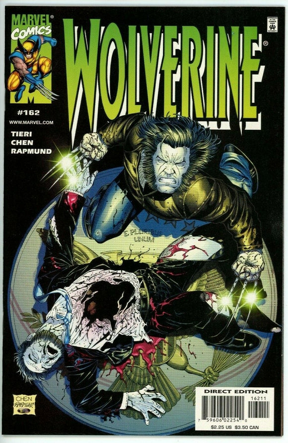 Wolverine #162 (1988) - 9.4 NM *The Hunted*