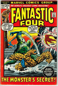 Fantastic Four #125 (1962) - 6.0 FN *The Monster's Secret*