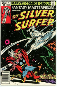 Fantasy Masterpieces #4 (1979) - 6.0 FN *Classic Silver Surfer #4 Cover* Reprint