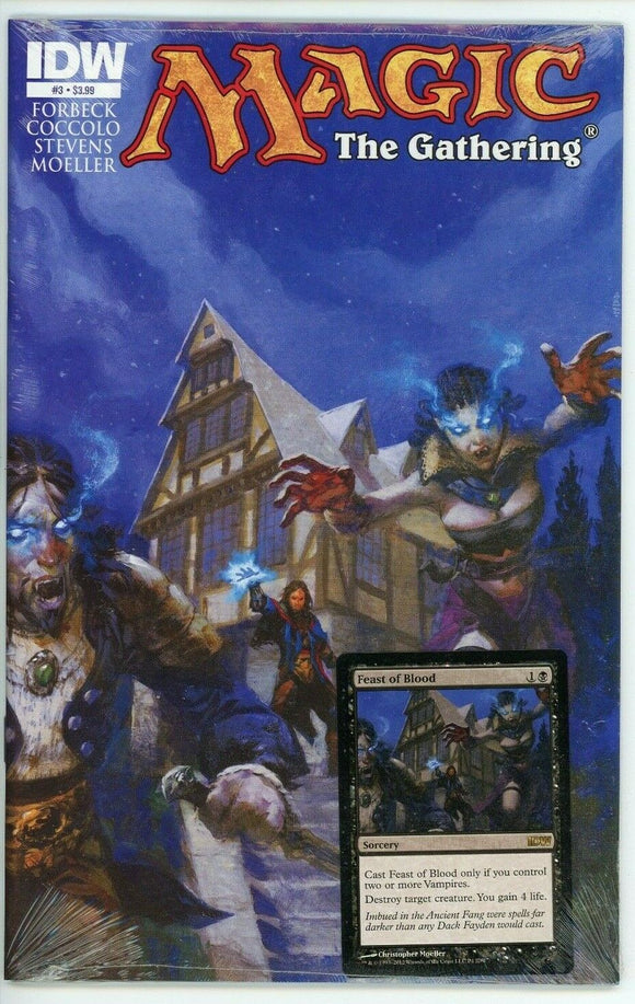 Magic the Gathering #3 (2011 IDW) - NM *Polybagged w/Feast of Blood Rare* MTG