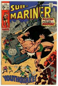 Sub-Mariner #28 (1968) - 5.0 VG/FN *Youthquake*