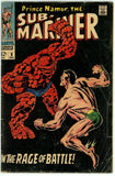 Sub-Mariner #8 (1968) - 3.0 GD/VG *Classic Thing Battle Cover*