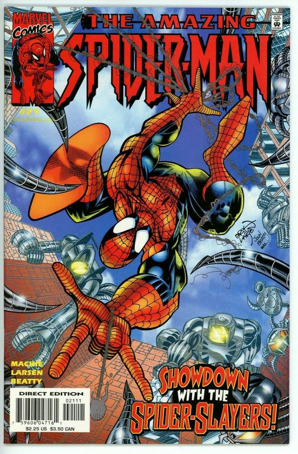 Amazing Spider Man #21 (1998) - 9.6-9.8 NM+ *Slayers to the Left of Me*