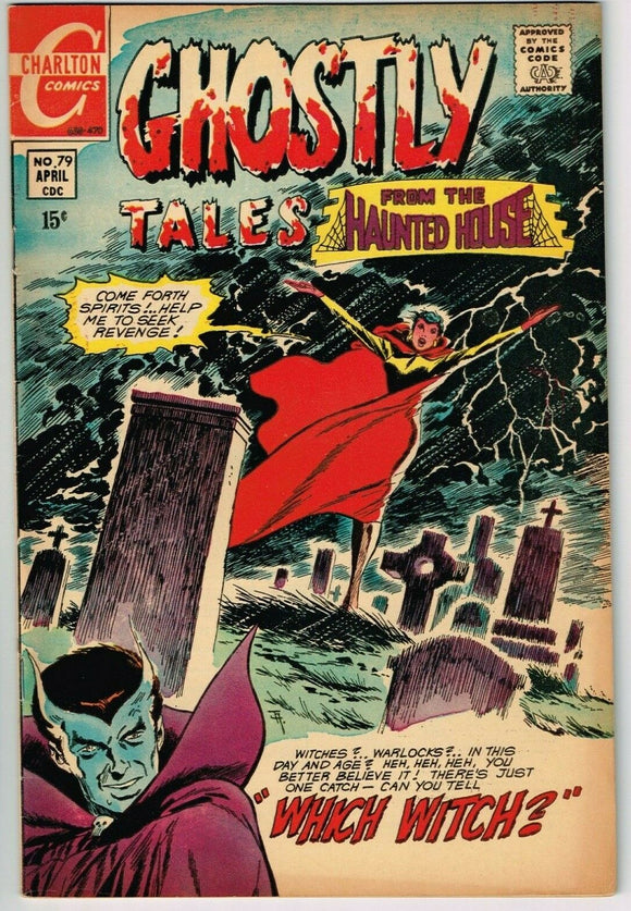 Ghostly Tales #79 (1966) - 6.5 FN+ *Charlton Horror/Ditko Art*