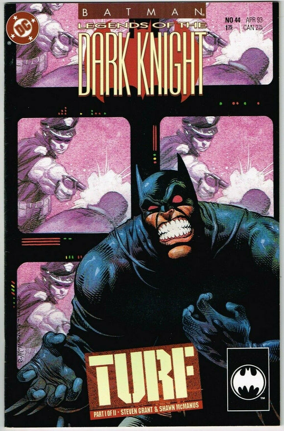 Batman Legends of the Dark Knight #44 (1986) - 9.2 NM- *Turf Part One*