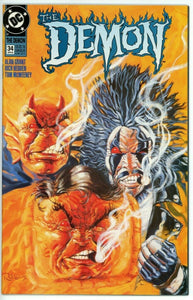 The Demon #34 (1990) - 9.2 NM- *Lobo/The Eternity Quest*