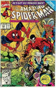 Amazing Spider Man #343 (1963) - 9.0 VF/NM *War Garden/Black Cat*