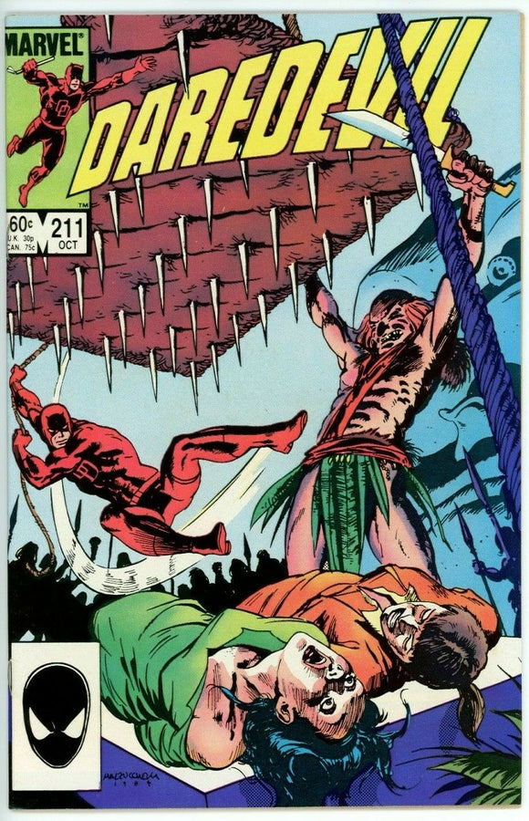 Daredevil #211 (1964) - 9.2 NM- *This Hungry God*