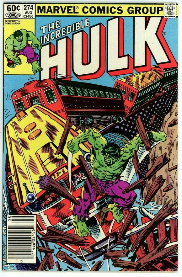 Incredible Hulk #274 (1962) - 6.5 FN+ *Home the Hard Way*