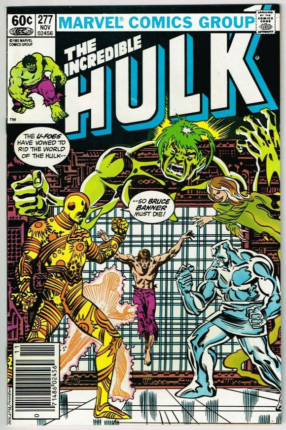 Incredible Hulk #277 (1962) - 7.5VF- *What Friends Are For*