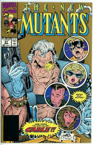 New Mutants #87 (1983) - 8.5 VF+ *1st Appearance Cable/Gold 2nd Print*