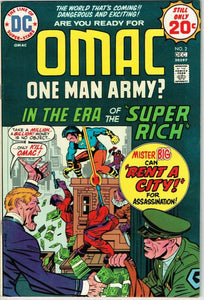 OMAC #2 (1974) - 7.0 FN/VF *Blood-Brother Eye*