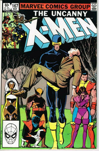 Uncanny X-Men #167 (1963) - 9.4 NM *The Goldilocks Syndrome/Brood Story End*